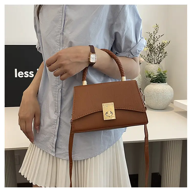 Women Retro Textured Shoulder Crossbody Bags 2026 Spring Summer — feature 11