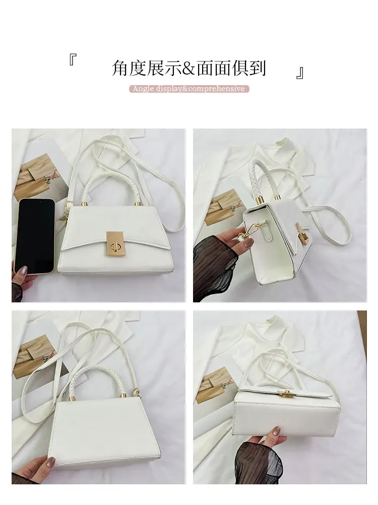 Women Retro Textured Shoulder Crossbody Bags 2026 Spring Summer — feature 6