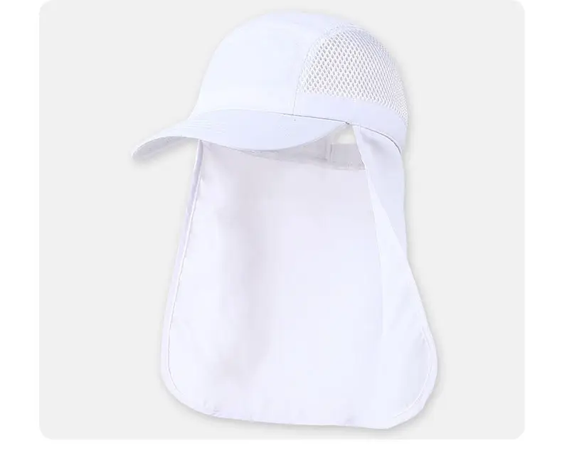 Black Mesh UV Sun Hat for Outdoor Fishing — feature 12