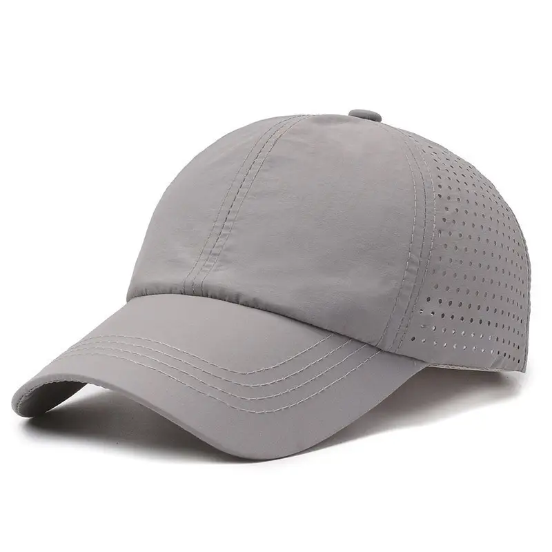 Black Mesh UV Sun Hat for Outdoor Fishing - Image 9