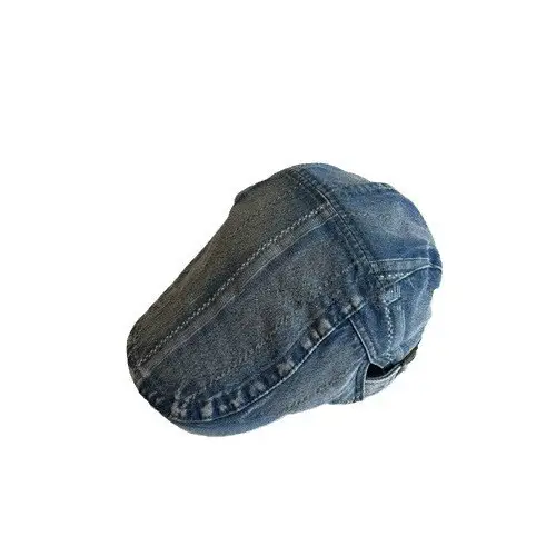 Vintage Denim Cap Anti-Beret Spring Summer - Image 8