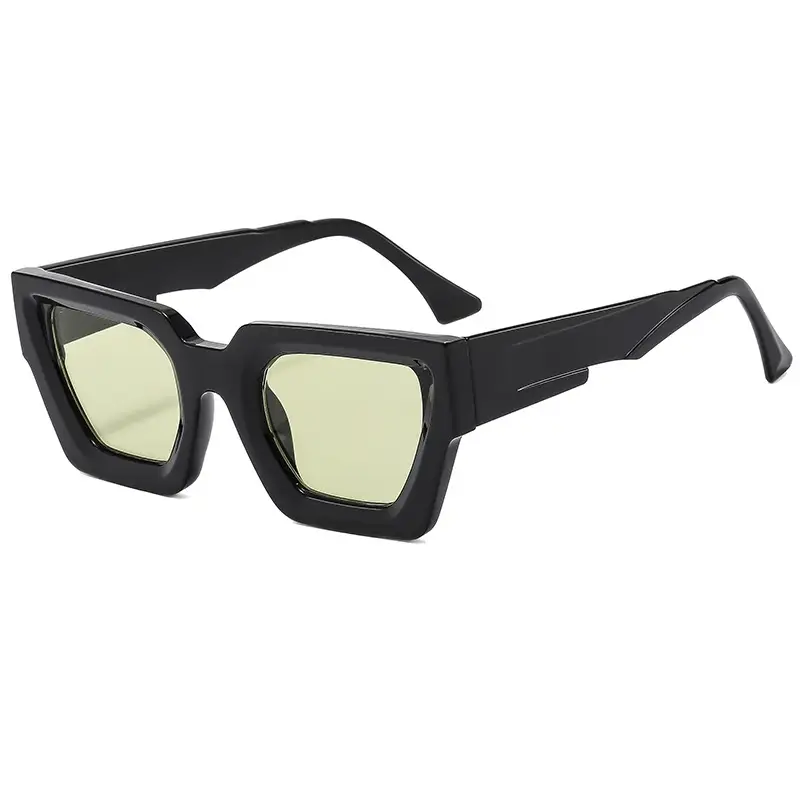 Square Frame Sunglasses Black Women's Cross Border - Image 15