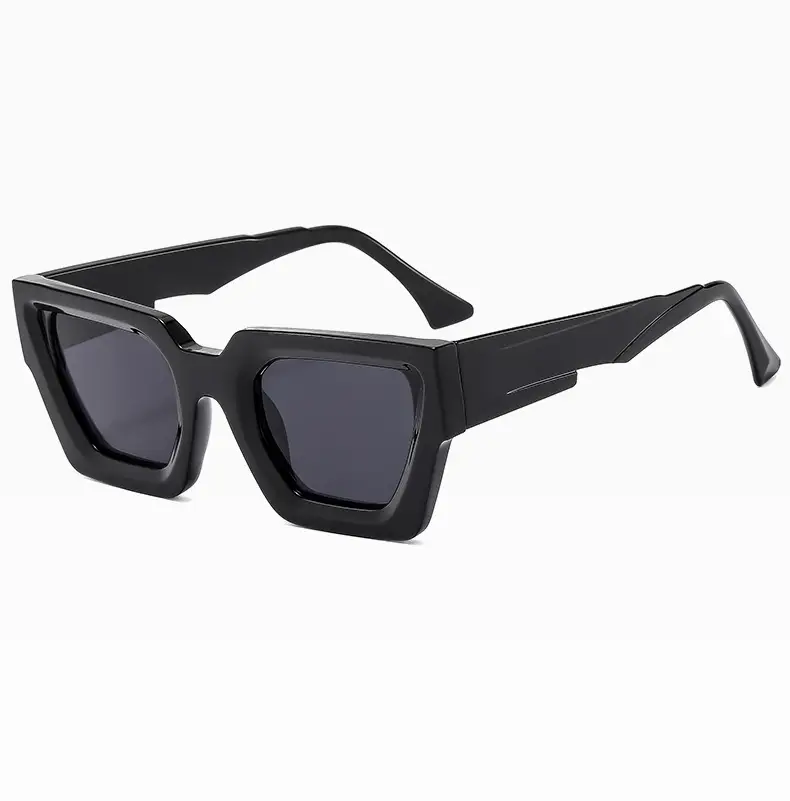 Square Frame Sunglasses Black Women's Cross Border β feature 11