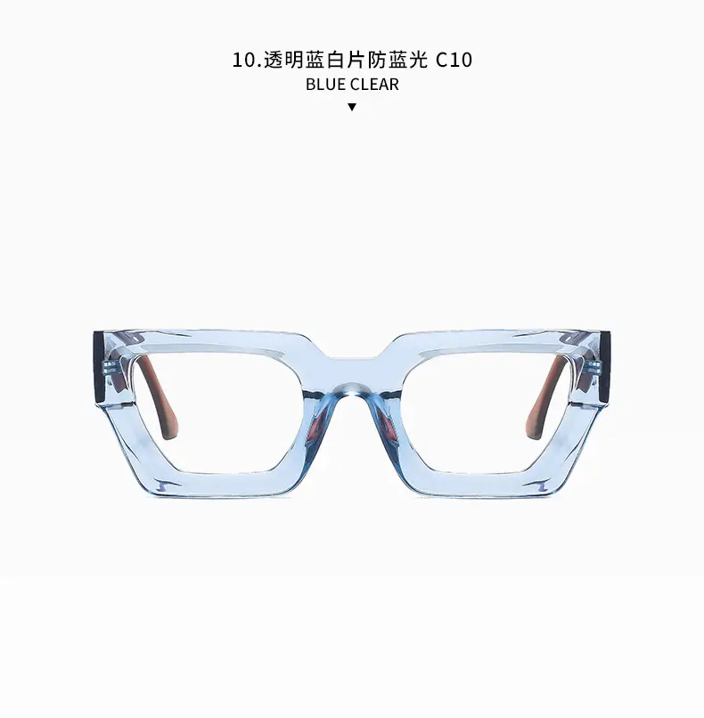 Square Frame Sunglasses Black Women's Cross Border β feature 28