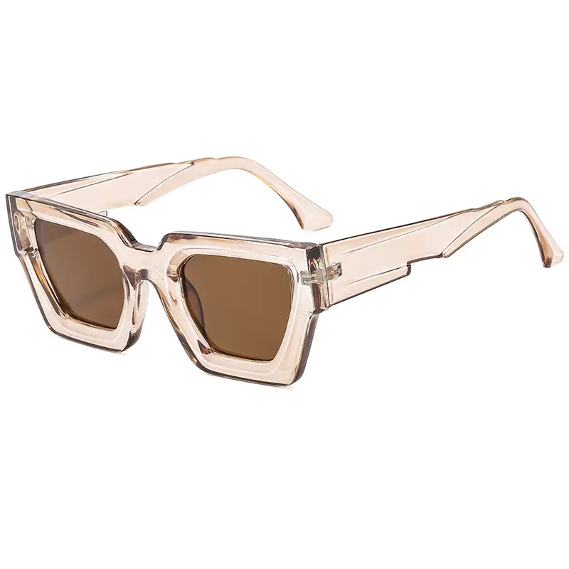 Square Frame Sunglasses Black Women's Cross Border - Image 7