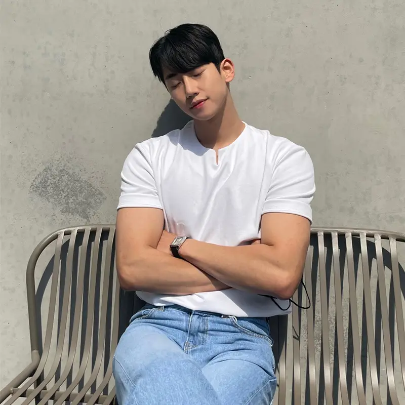 Men's Black Half Zip Polo Shirt Loose Fit Summer Wear - Image 2