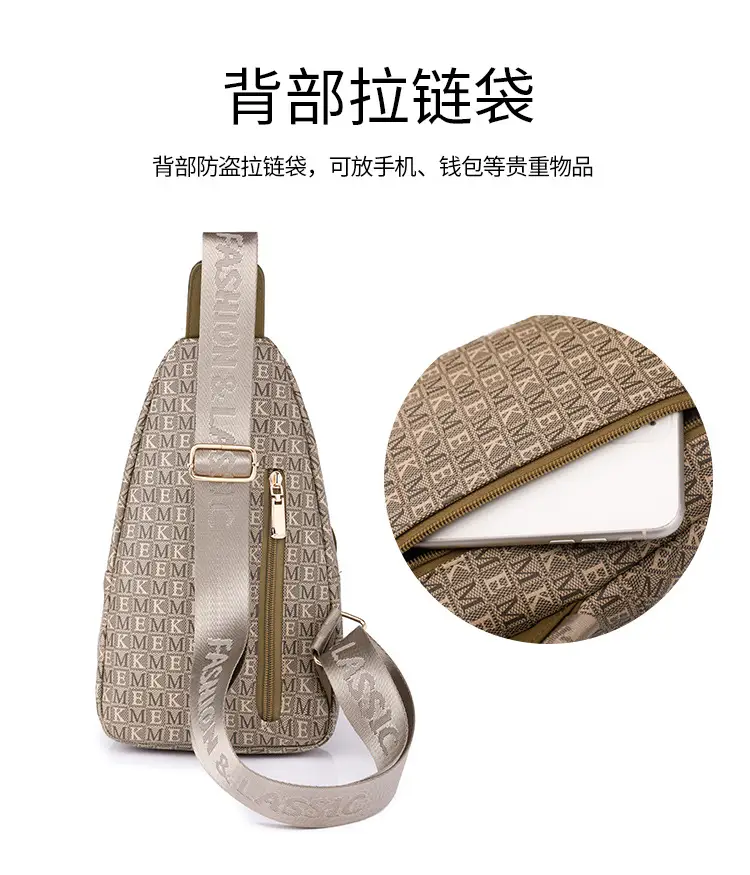 Multi-functional Chest Bag Women Shoulder Crossbody All Colors — feature 14