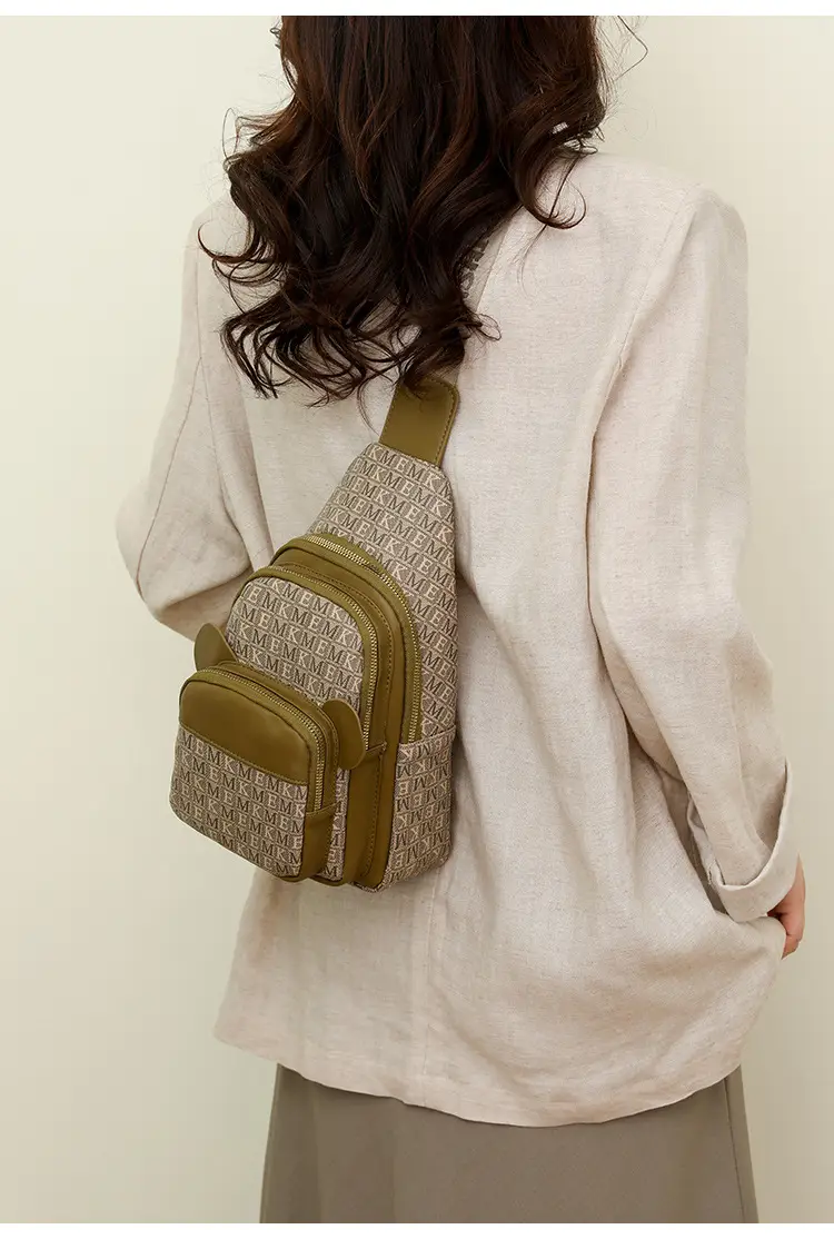 Multi-functional Chest Bag Women Shoulder Crossbody All Colors — feature 19