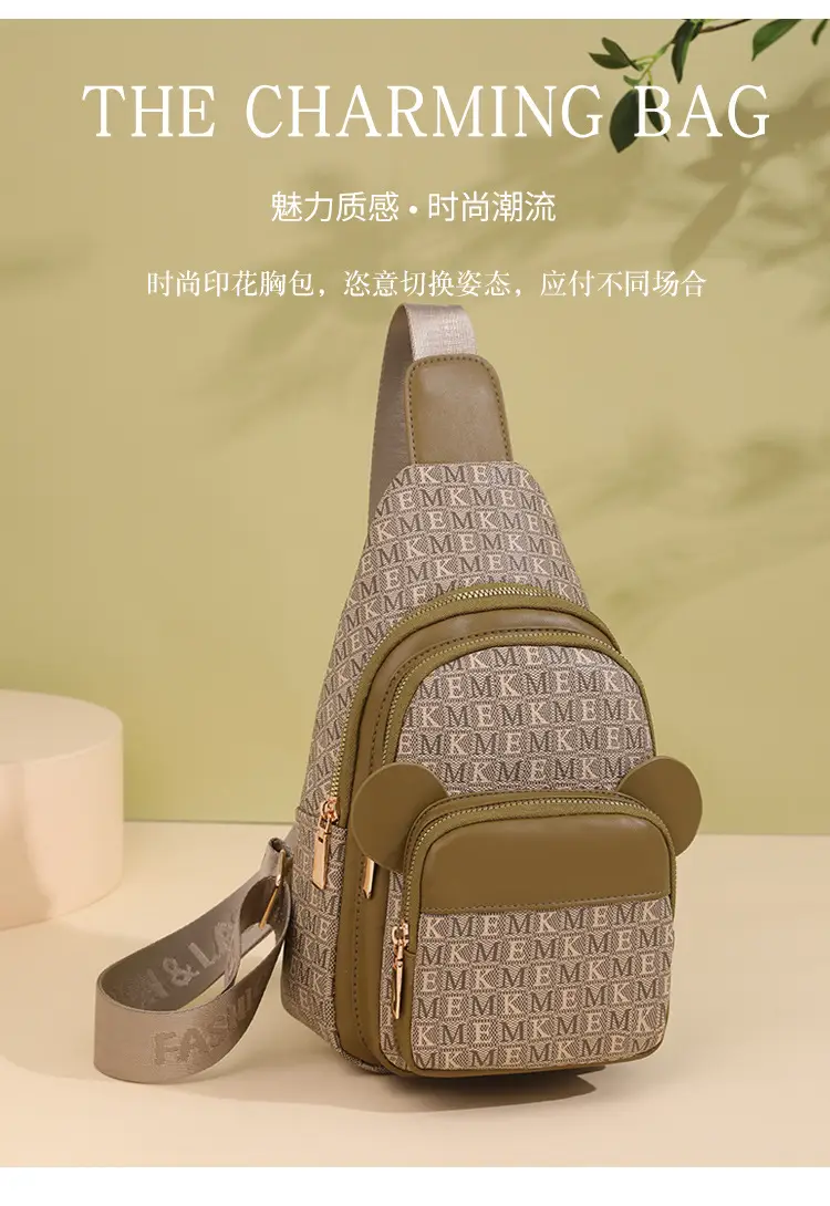 Multi-functional Chest Bag Women Shoulder Crossbody All Colors — feature 2