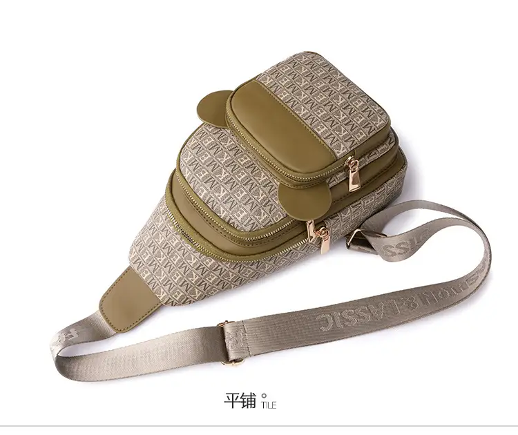 Multi-functional Chest Bag Women Shoulder Crossbody All Colors — feature 22