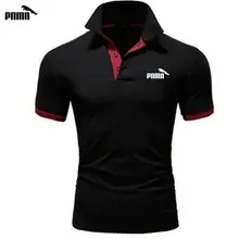 Men's White Striped Polo Shirt Collar Summer 2023 — feature 19
