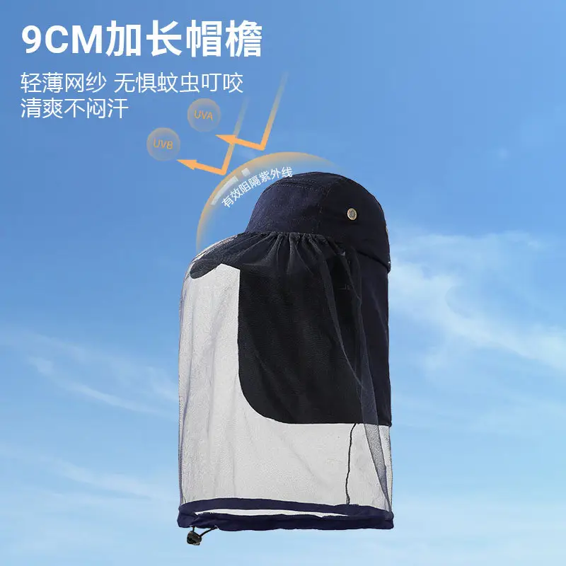 360° Anti-Uv Neck Hat for Outdoor Protection - Image 8