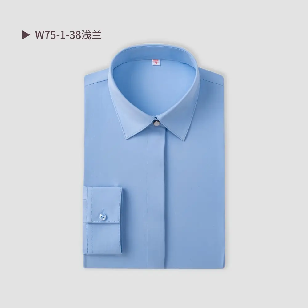 Men's Tencel Cotton Embroidered Shirt Burgundy Spring Autumn - Image 9
