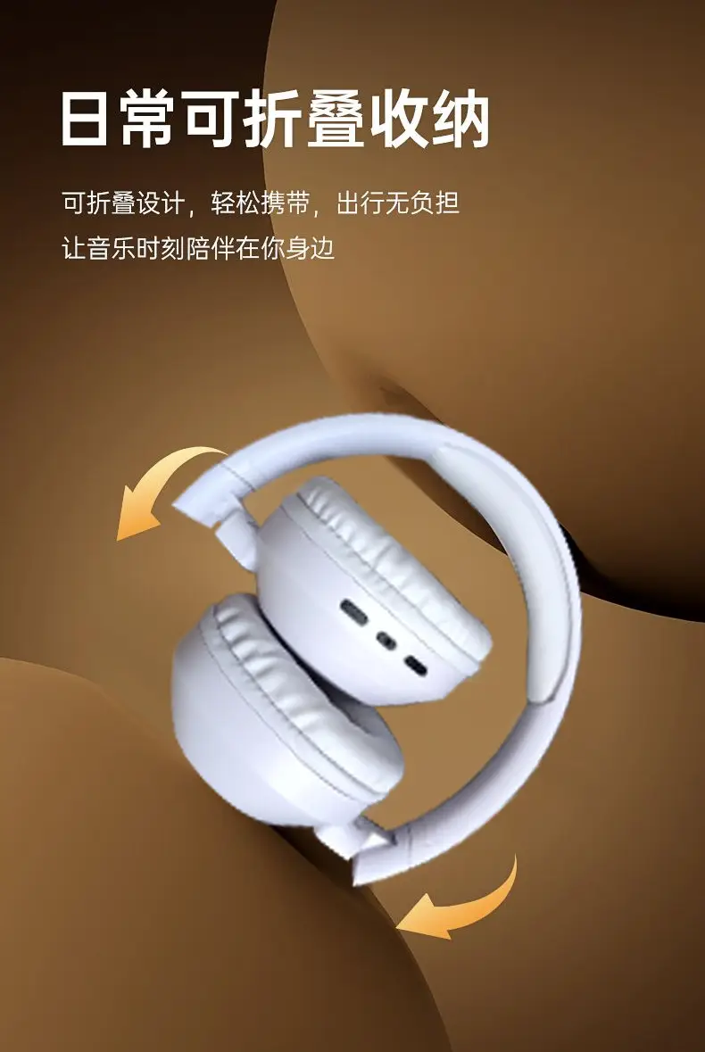 White Wireless Bluetooth Headset Ultra Long Battery β feature 16