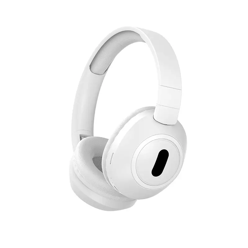 White Wireless Bluetooth Headset Ultra Long Battery - Image 2