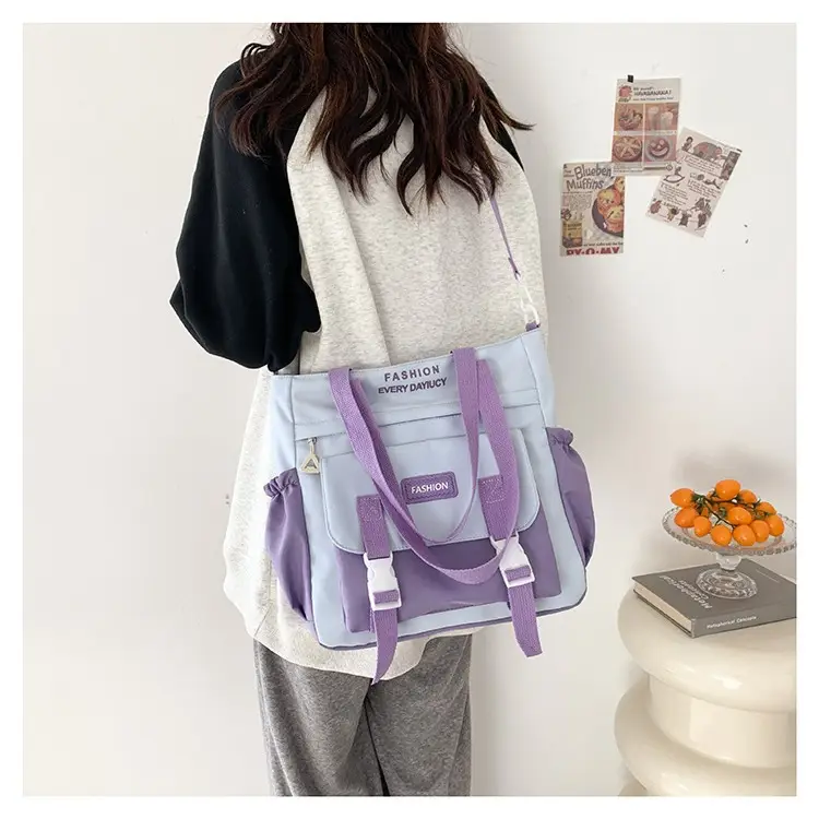 2024 Spring Summer Shoulder Messenger Bag Women Large Capacity Korean Style - Image 5