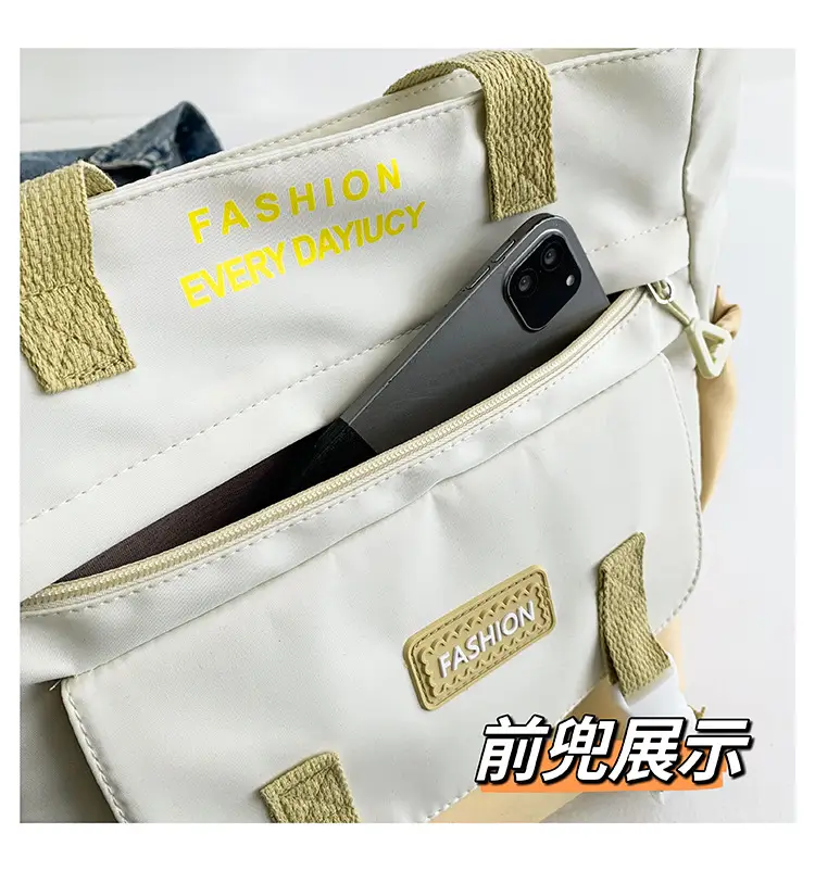 2024 Spring Summer Shoulder Messenger Bag Women Large Capacity Korean Style — feature 10