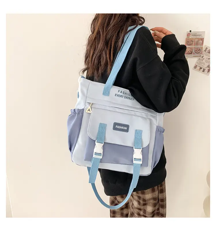 2024 Spring Summer Shoulder Messenger Bag Women Large Capacity Korean Style — feature 18