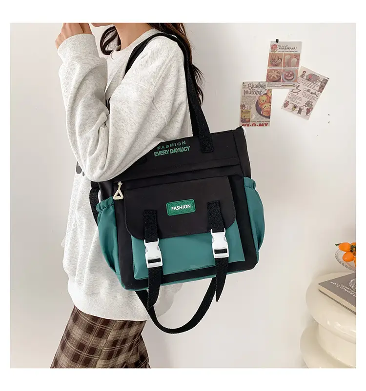 2024 Spring Summer Shoulder Messenger Bag Women Large Capacity Korean Style — feature 23