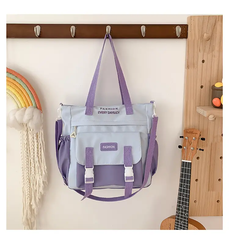 2024 Spring Summer Shoulder Messenger Bag Women Large Capacity Korean Style — feature 28