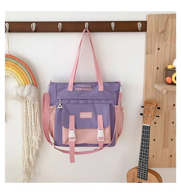 2024 Spring Summer Shoulder Messenger Bag Women Large Capacity Korean Style — feature 29