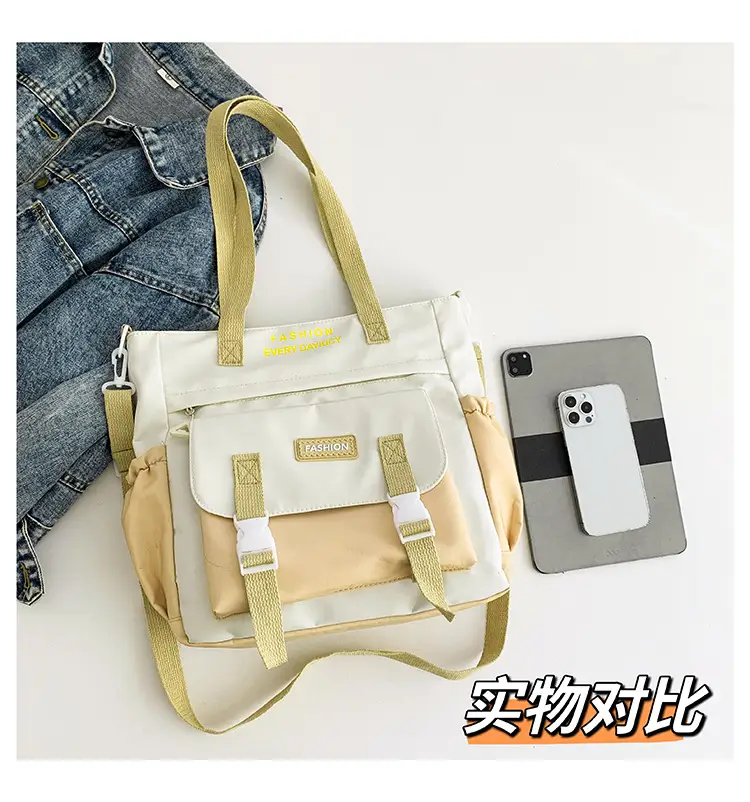 2024 Spring Summer Shoulder Messenger Bag Women Large Capacity Korean Style — feature 8