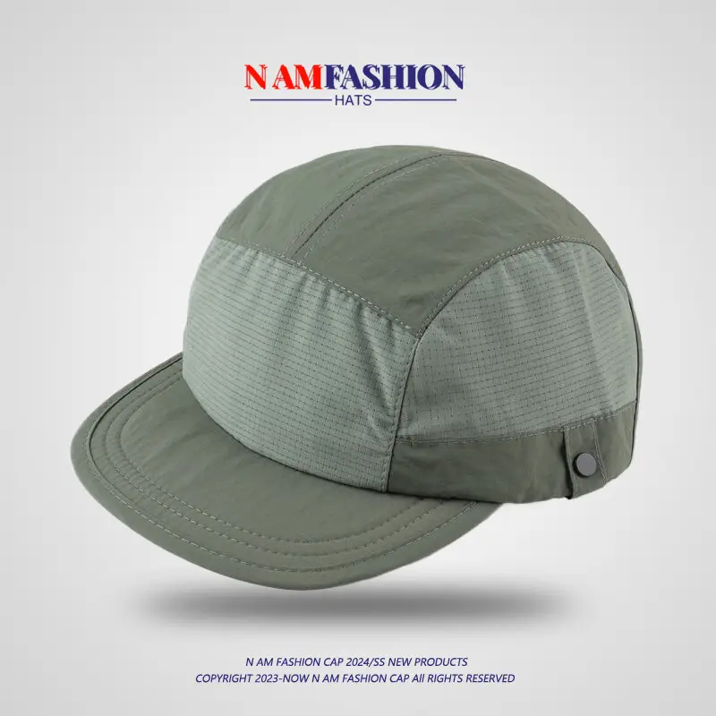 Men Maroon Snapback Cap Quick-Drying - Image 10