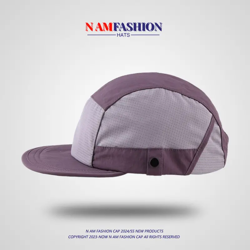 Men Maroon Snapback Cap Quick-Drying - Image 11