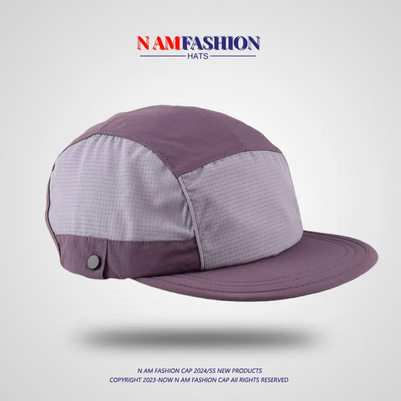 Men Maroon Snapback Cap Quick-Drying — feature 14