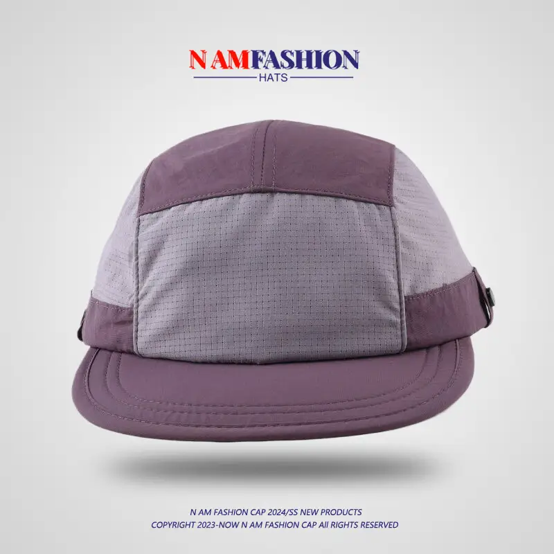 Men Maroon Snapback Cap Quick-Drying — feature 9