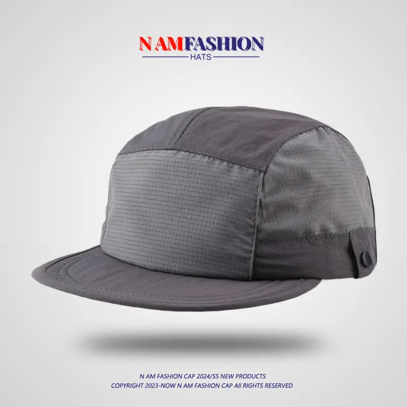 Men Maroon Snapback Cap Quick-Drying - Image 3