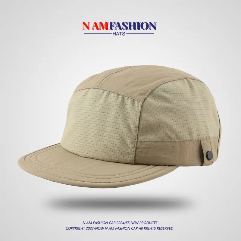 Men Maroon Snapback Cap Quick-Drying - Image 5