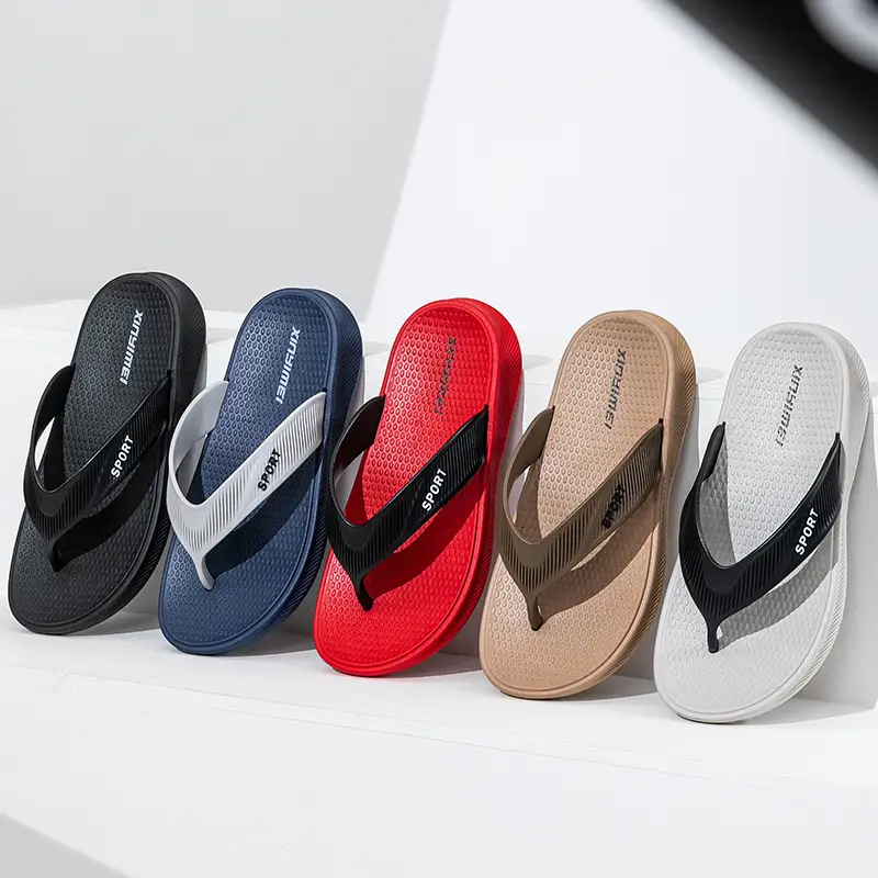 Flip-Flops for Men 2025 New Summer Non-Slip and Wear-Resistant Men's Flip-Flops for Outdoor Wear Soft-Soled Beach Shoes Flip-Flops - Image 8