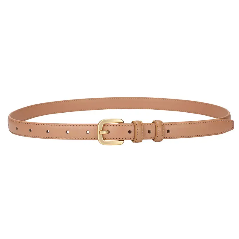 Women's Black Leather Belt for Suits & Jeans - Image 4