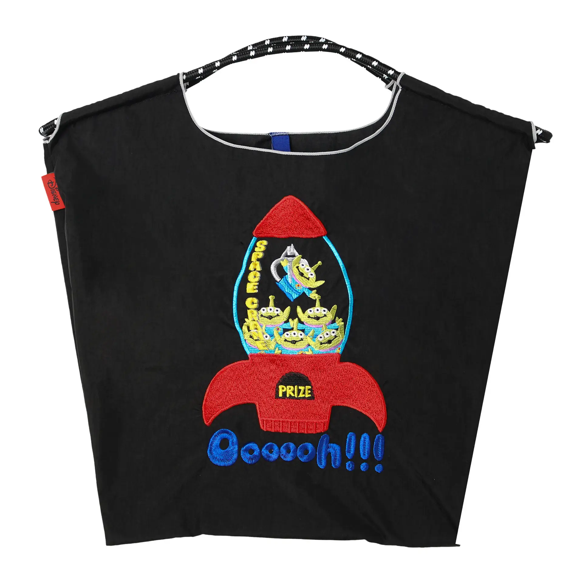 Cute Embroidered Canvas Tote Bag for Women - Image 2