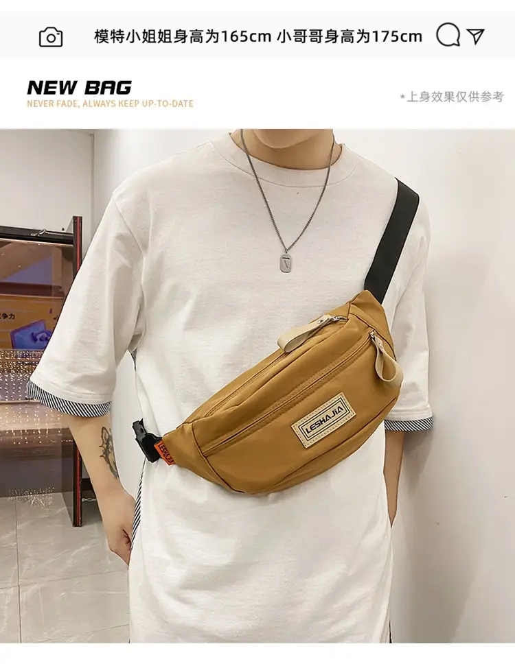 Women's Black Crossbody Shoulder Bag with Zipper Closure — feature 6