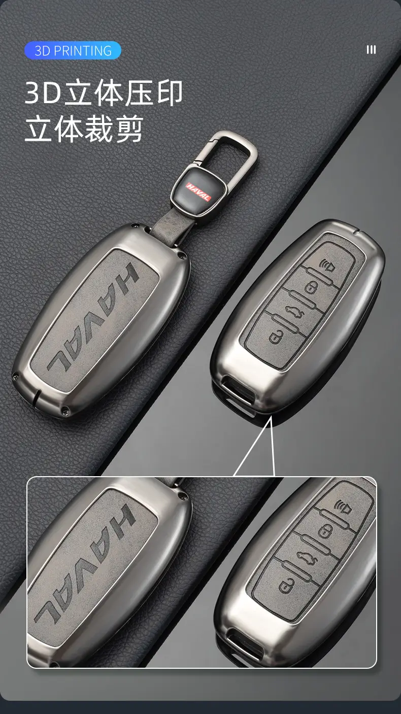Great Wall Haver Key Set 5 Colors Leather Strap — feature 4