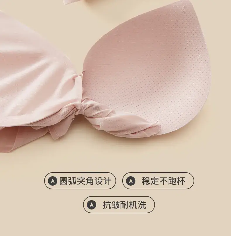 Traceless Underwear Women's Thin Summer Big Chest Small — feature 18