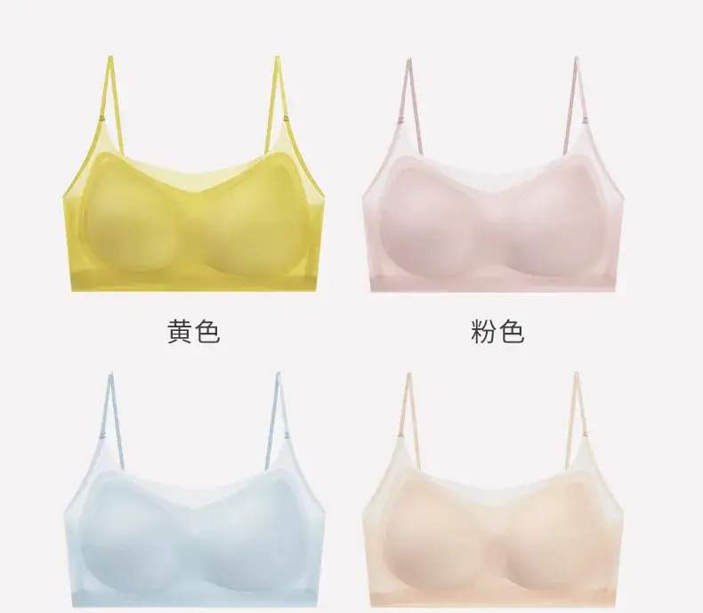 Traceless Underwear Women's Thin Summer Big Chest Small — feature 21