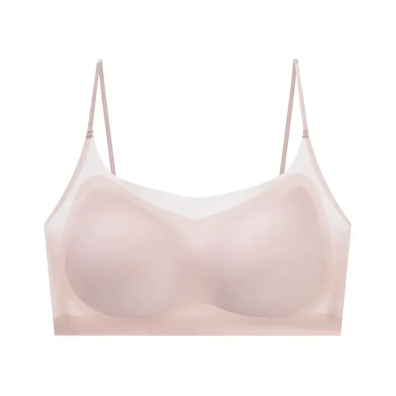 Traceless Underwear Women's Thin Summer Big Chest Small - Image 2