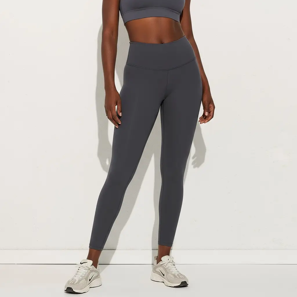 Plus Size Yoga Suit No Line Sports Fitness Pants Tight Peach Hip High Waist - Image 12