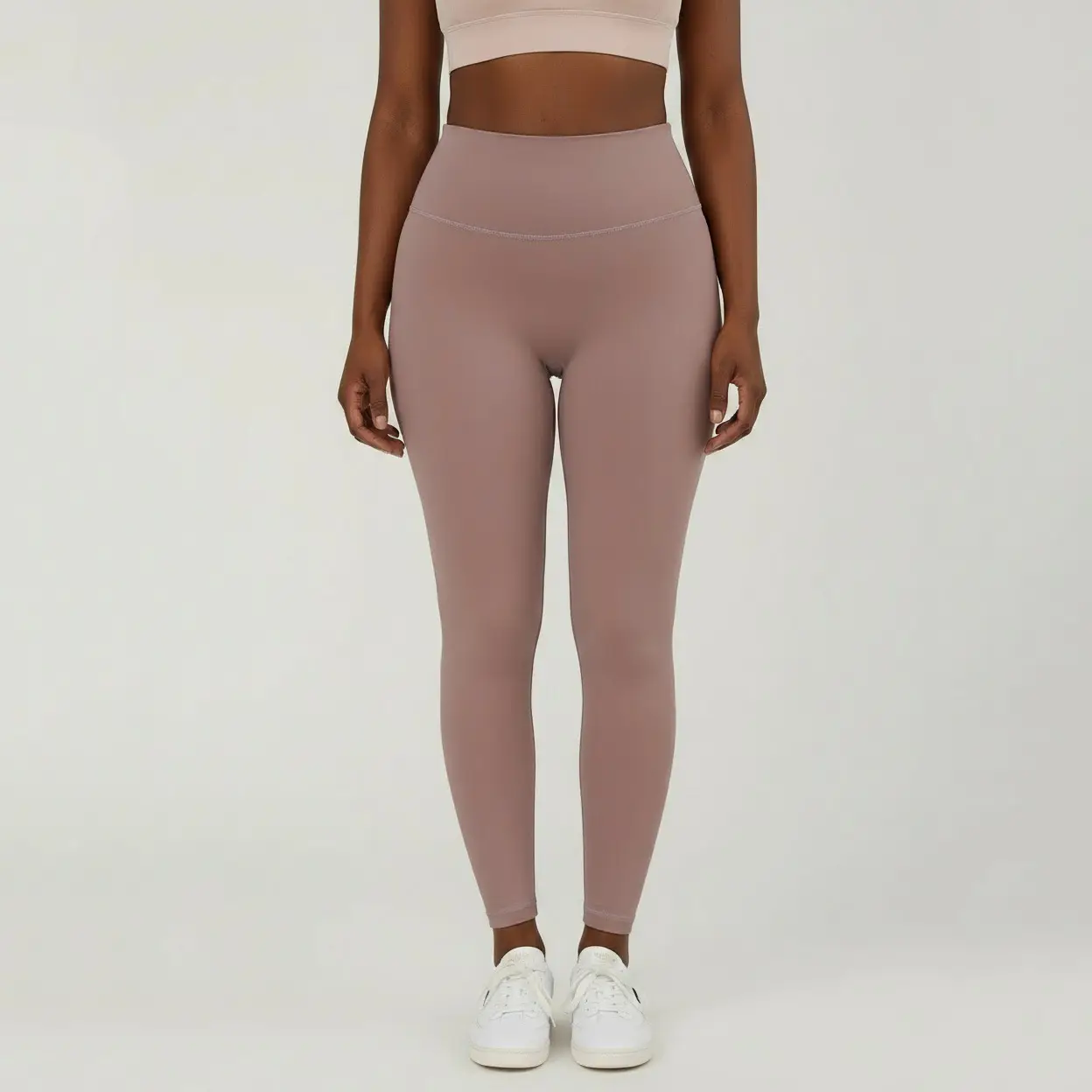 Plus Size Yoga Suit No Line Sports Fitness Pants Tight Peach Hip High Waist - Image 16