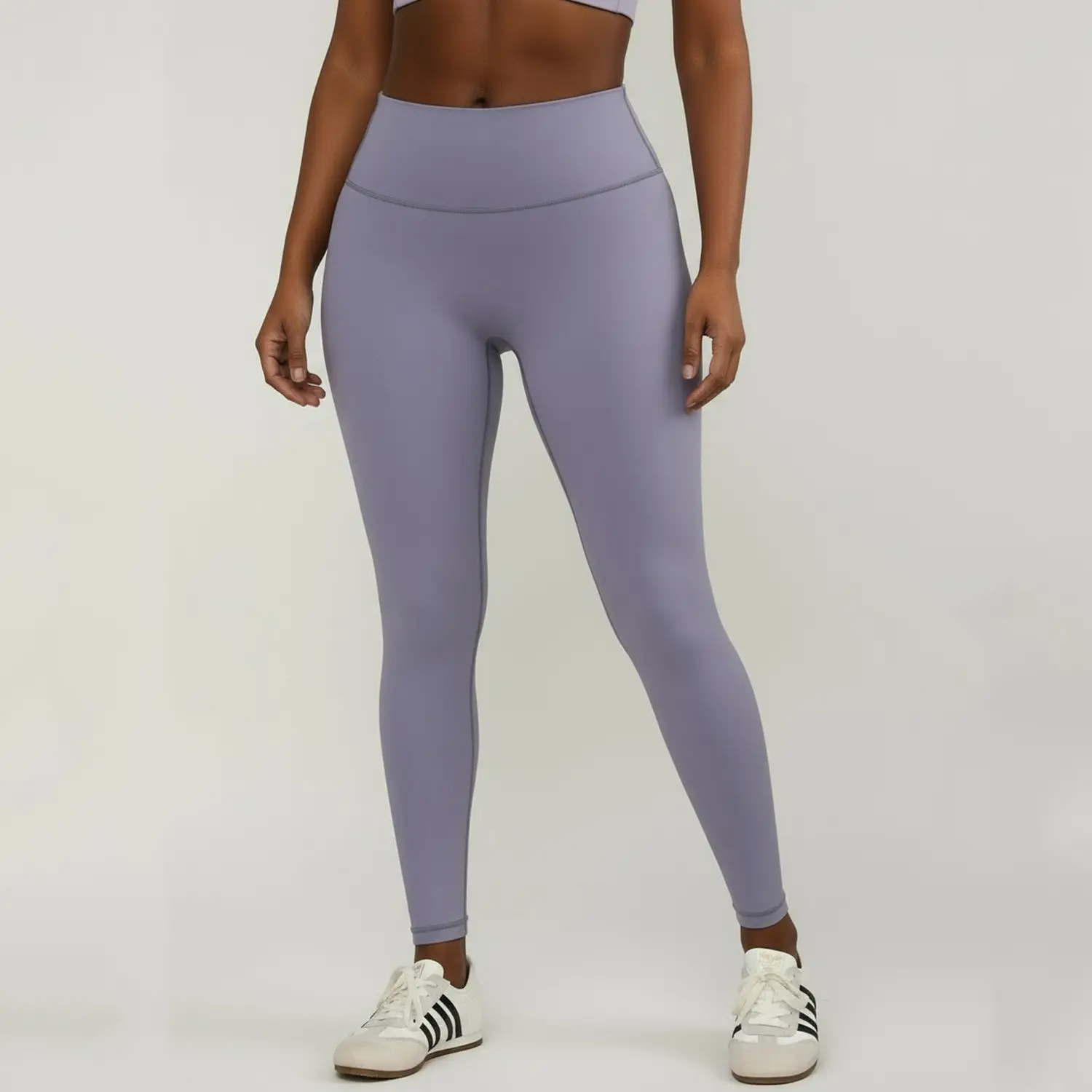 Plus Size Yoga Suit No Line Sports Fitness Pants Tight Peach Hip High Waist - Image 17