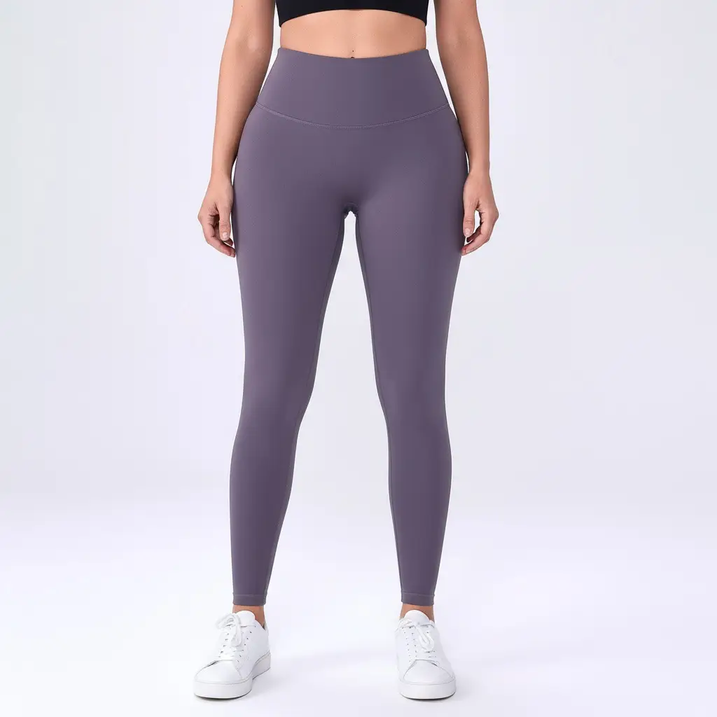 Plus Size Yoga Suit No Line Sports Fitness Pants Tight Peach Hip High Waist - Image 18