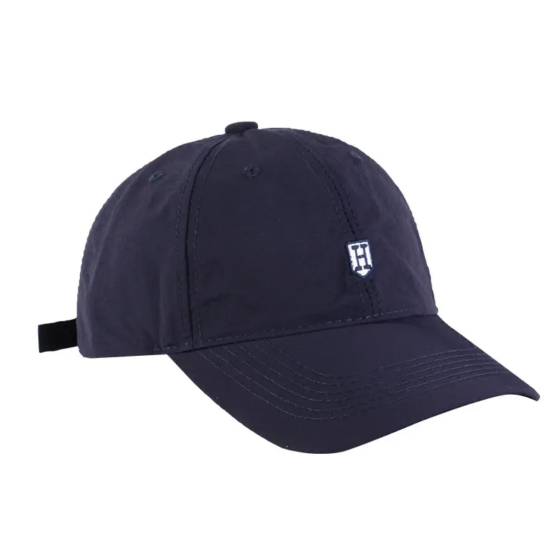 Men Navy Blue Letter Embroidered Baseball Cap - Image 9