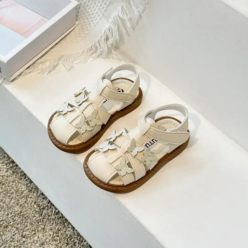 Baby Girl Bow Sandals Summer 1-3Yr Soft Sole