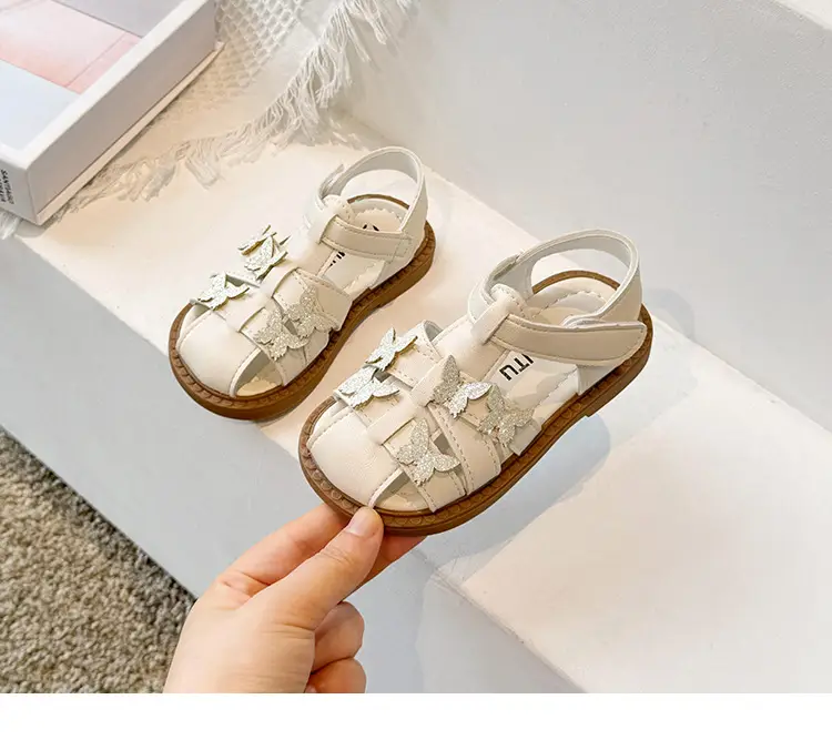 Baby Girl Bow Sandals Summer 1-3Yr Soft Sole — feature 12