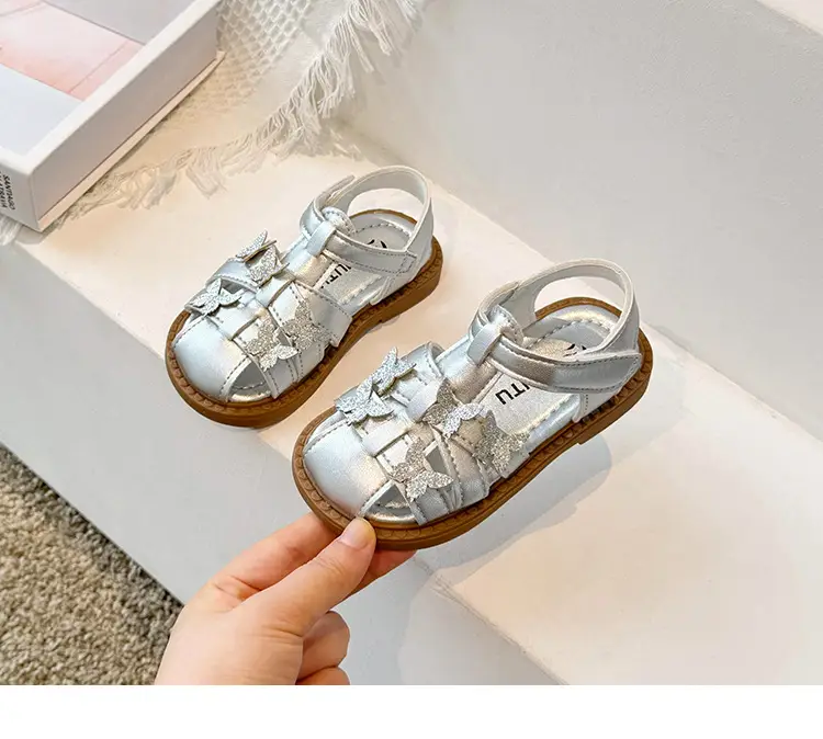 Baby Girl Bow Sandals Summer 1-3Yr Soft Sole — feature 9