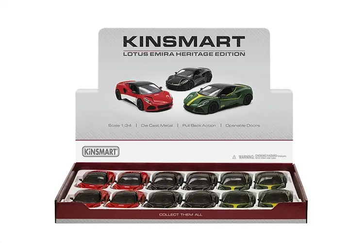 KiNSMART Zhiguan alloy toy car model 5 inch 1:36 racing classic car pickup truck bulk — feature 1