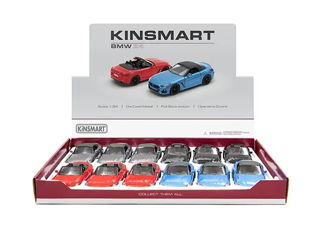 KiNSMART Zhiguan alloy toy car model 5 inch 1:36 racing classic car pickup truck bulk — feature 11